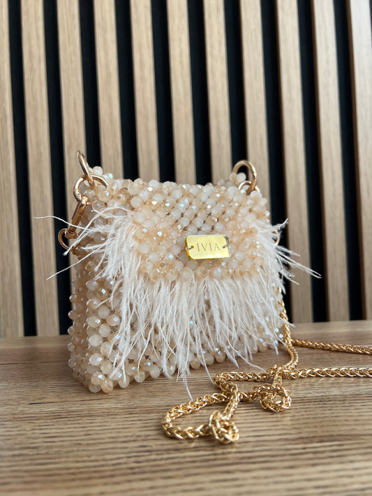 ELEANOR MINI Crystal Beaded Bag